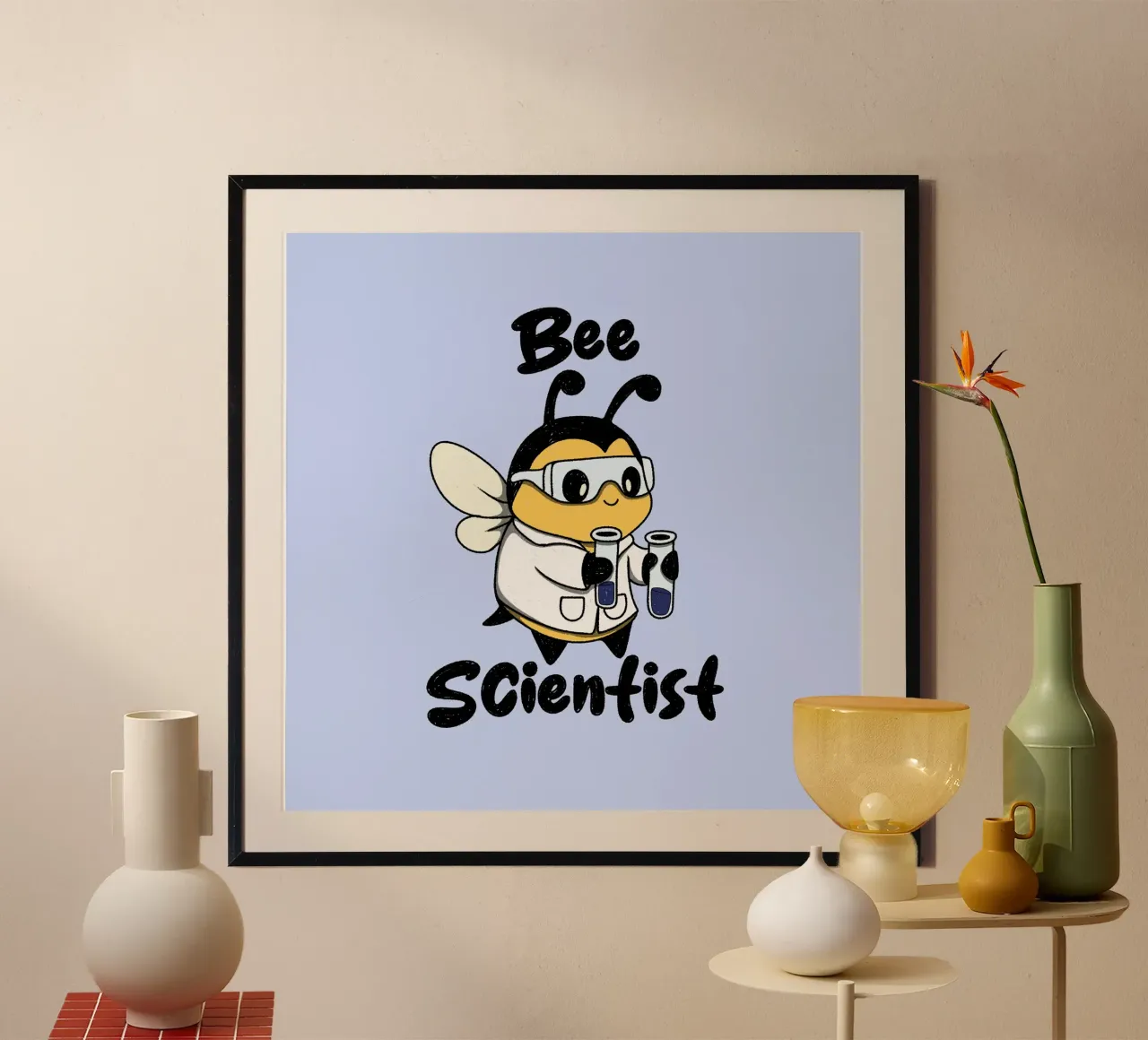 Scienziato delle api carta hahnemühle da Loobs