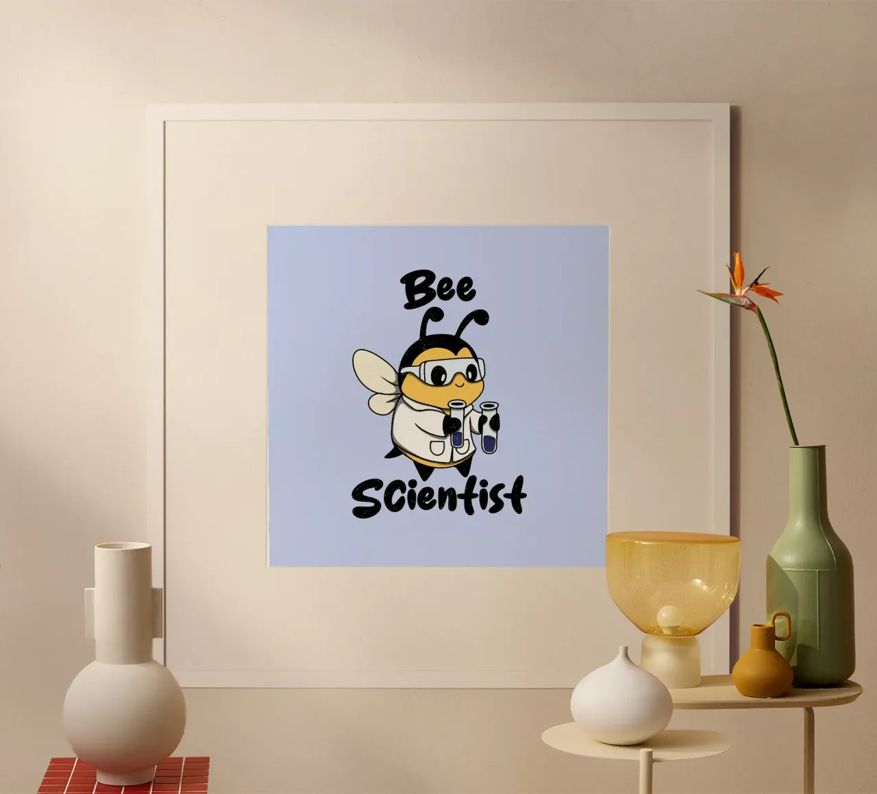Scienziato delle api carta hahnemühle da Loobs
