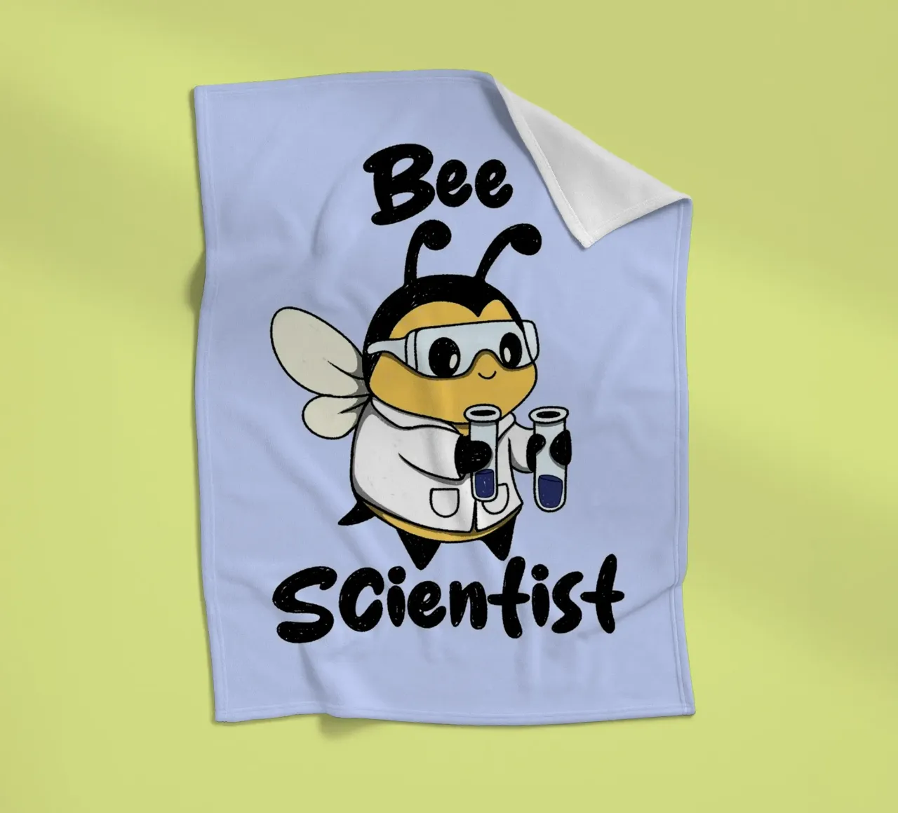 Scienziato delle api coperta in pile da Loobs