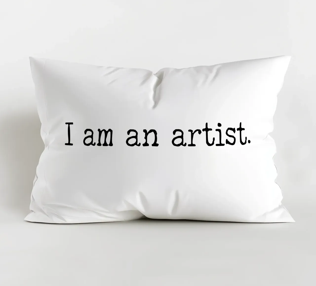 Sono un artista, semplice design di testo cuscino da RB-Quotes
