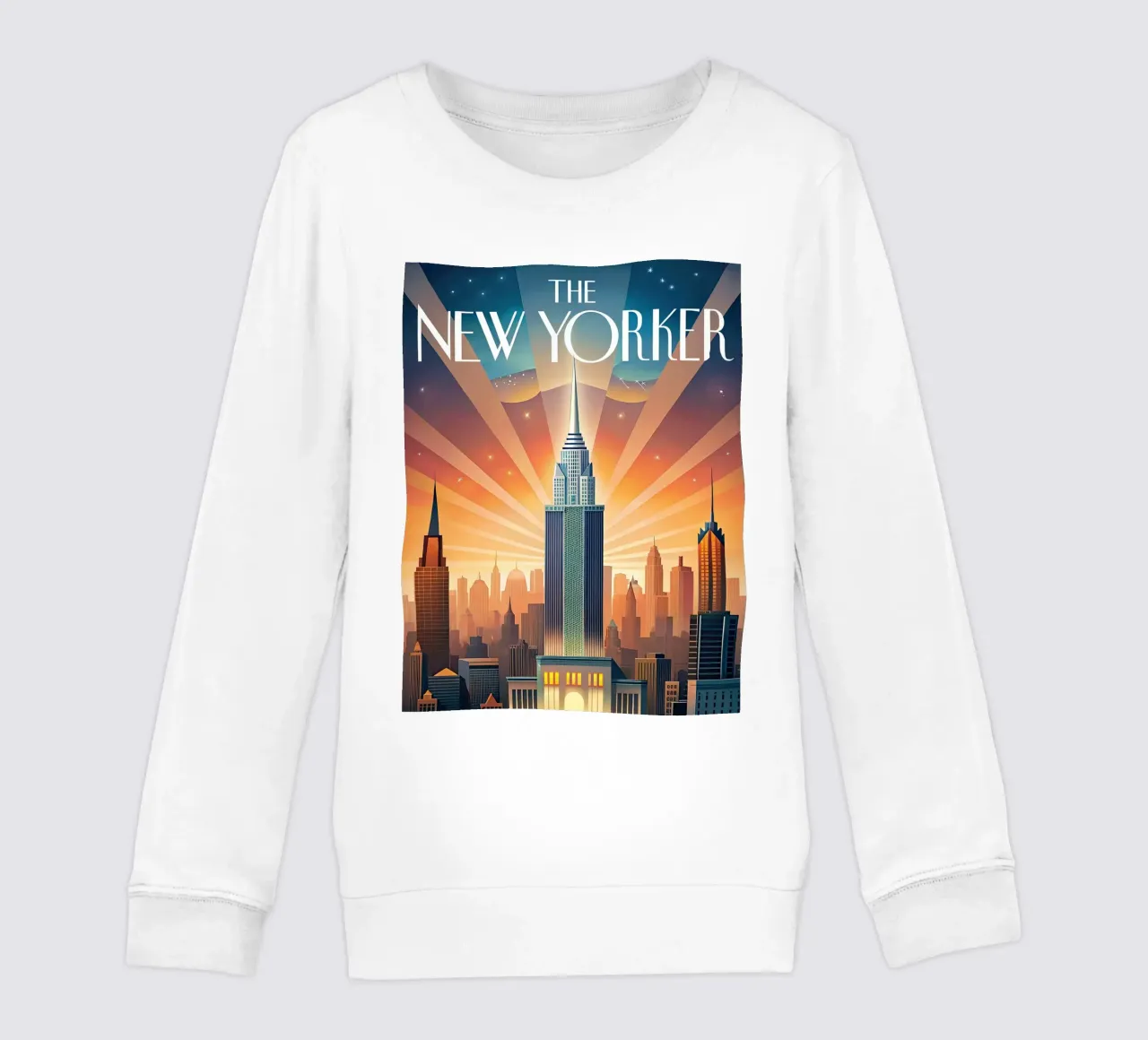 Il New Yorker felpa bambino da 🎁 NOBELART