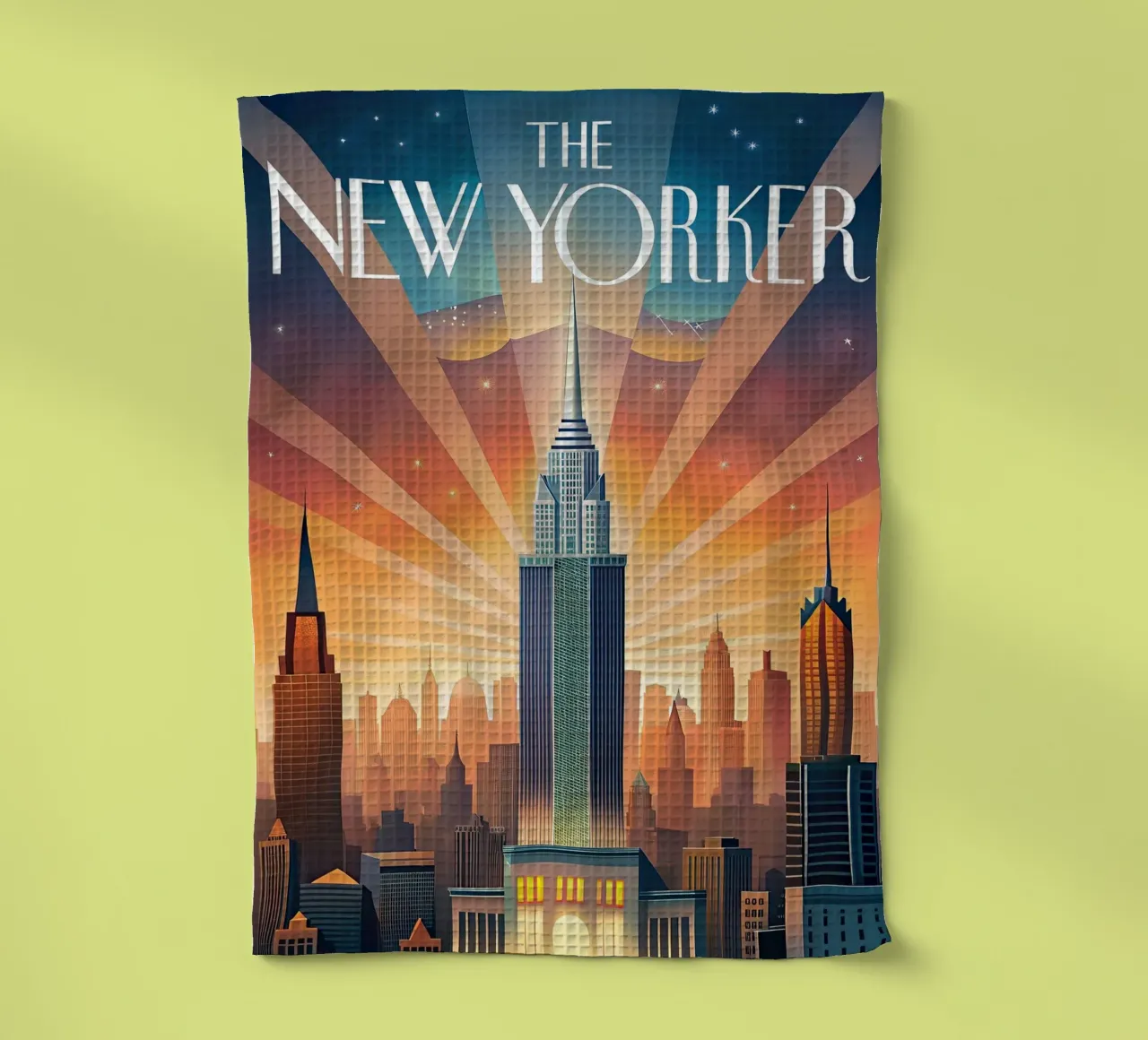 The New Yorker torchon de 🎁 NOBELART
