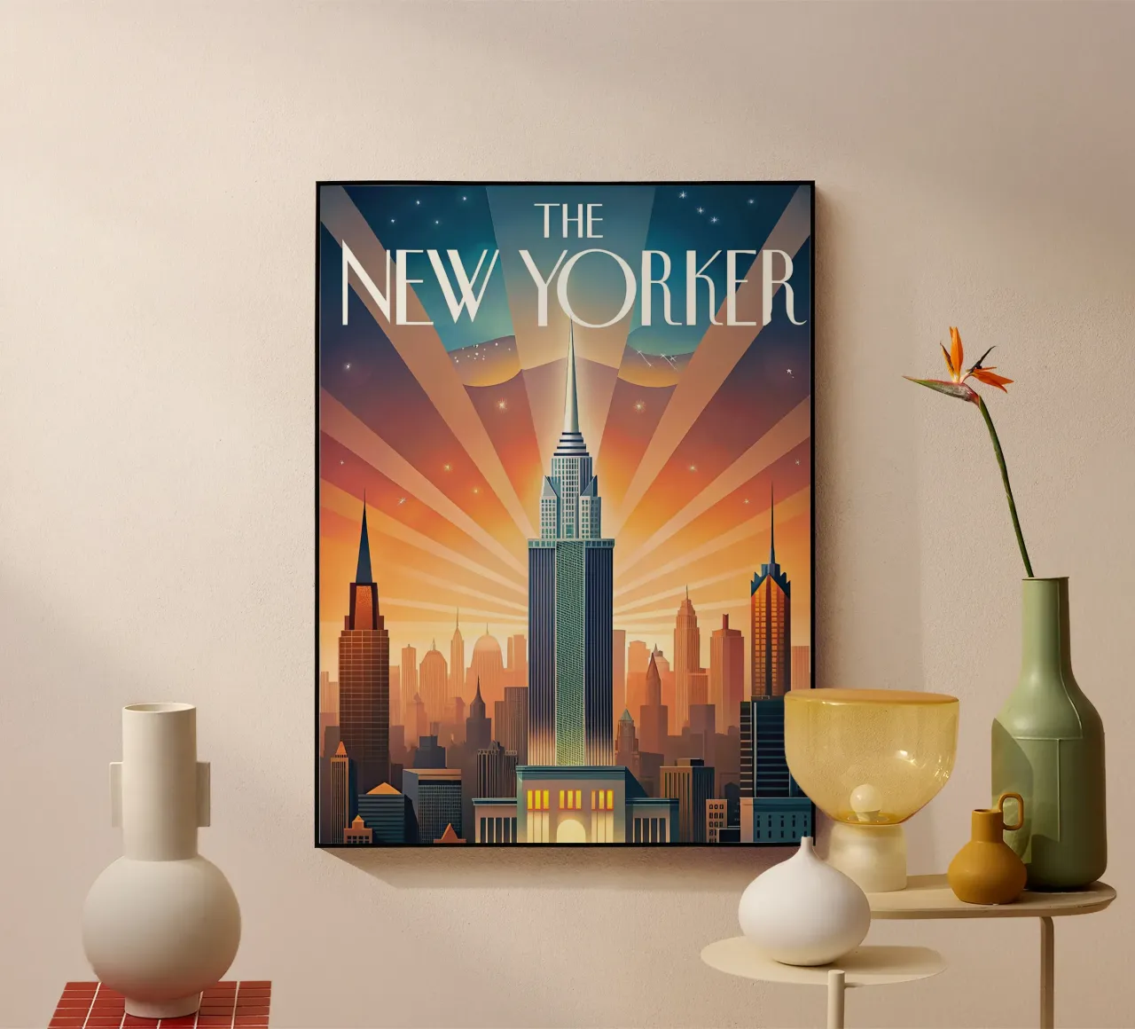 Il New Yorker plexiglass da 🎁 NOBELART