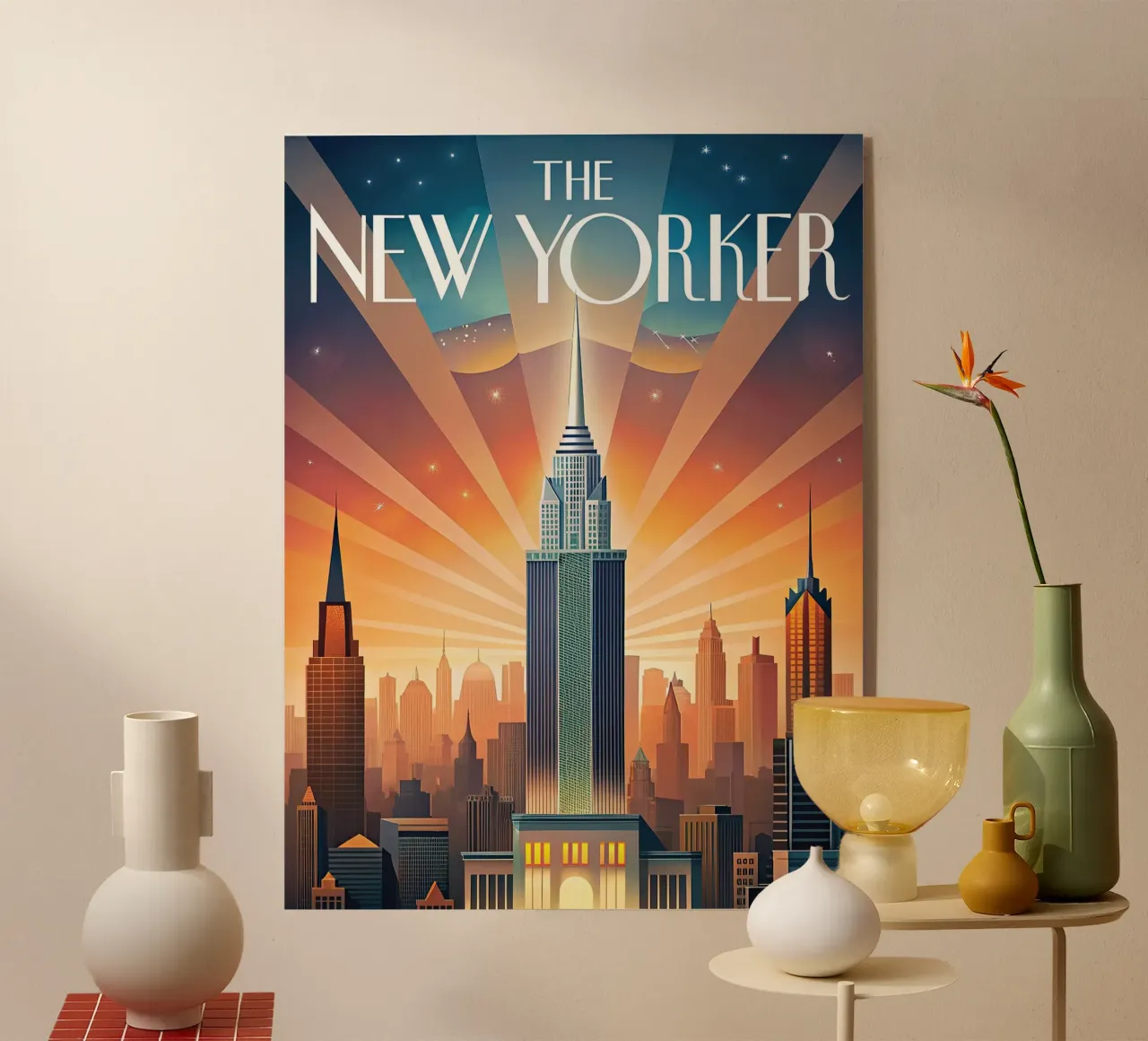 Il New Yorker plexiglass da 🎁 NOBELART