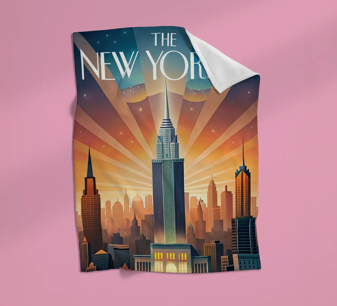 Il New Yorker coperta in pile da 🎁 NOBELART