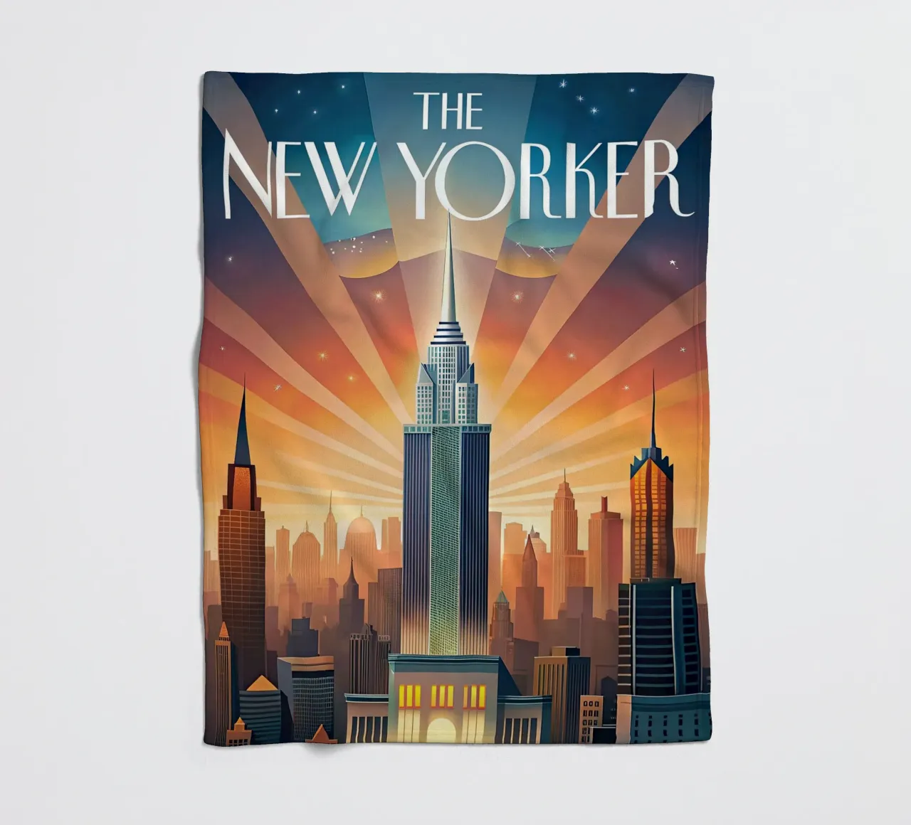 Il New Yorker coperta in pile da 🎁 NOBELART
