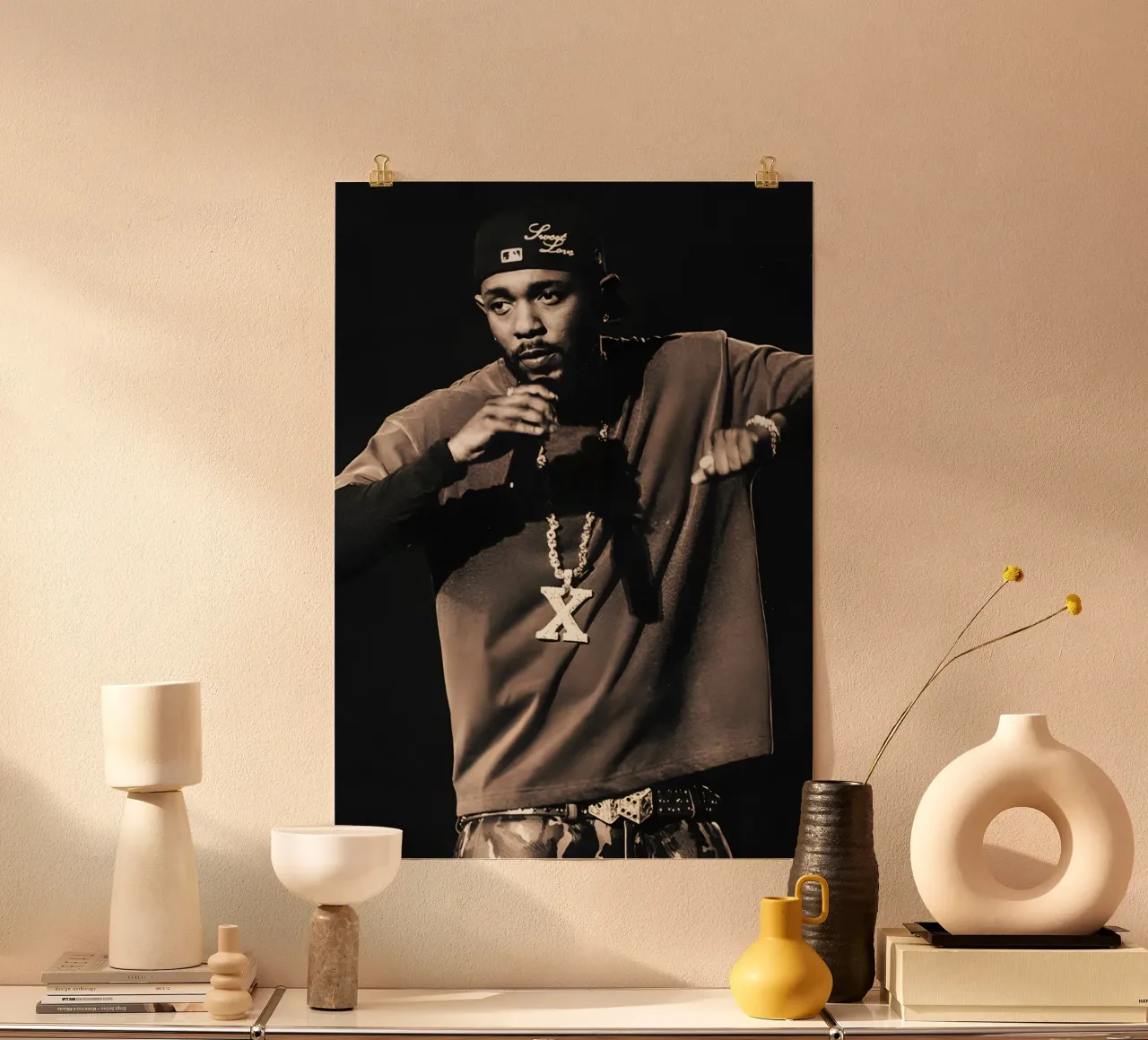 Kendrick Lamar carta hahnemühle da The Poster Hub