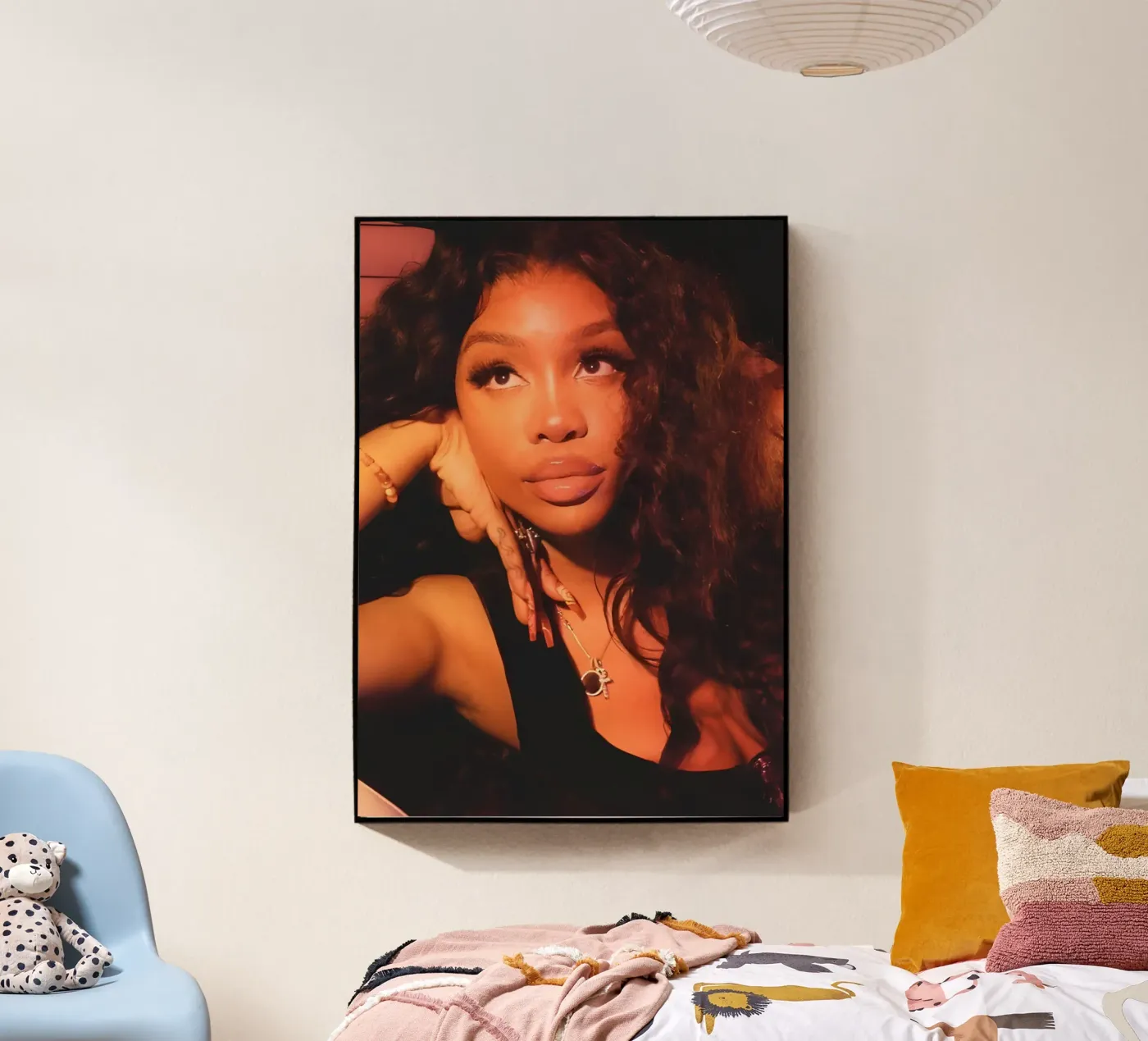 SZA acryl van Digital Street art