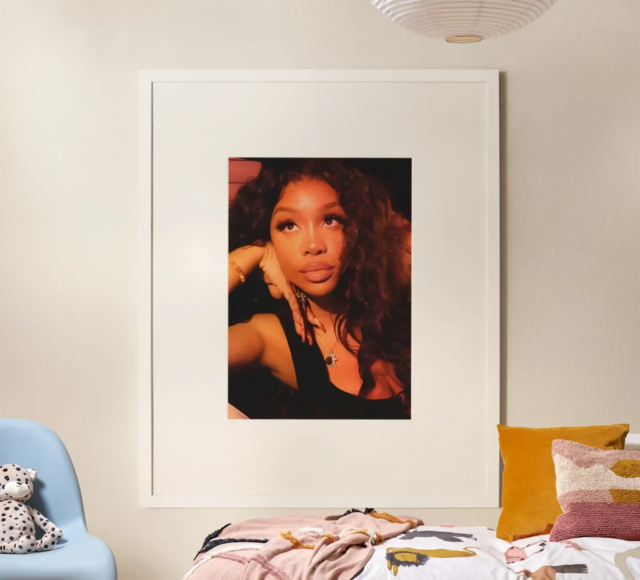 SZA poster da Digital Street art