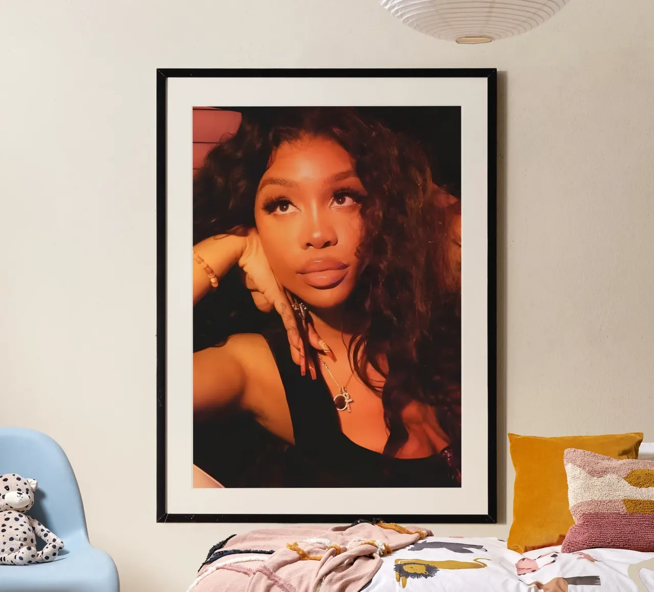 SZA poster da Digital Street art