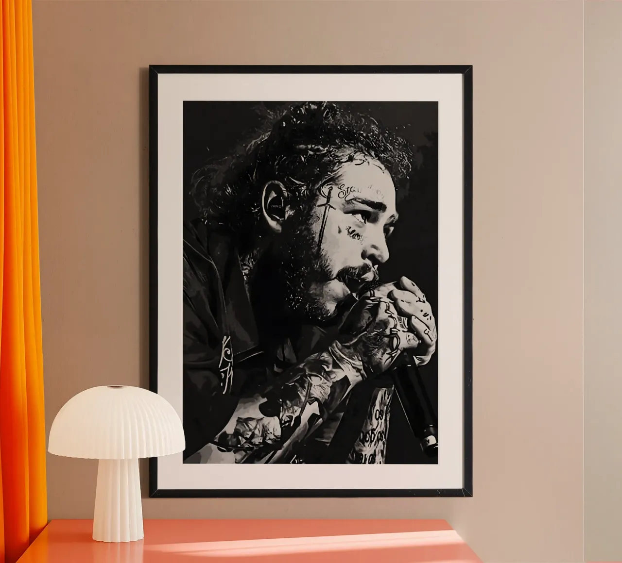 Post Malone carta hahnemühle da The Poster Hub