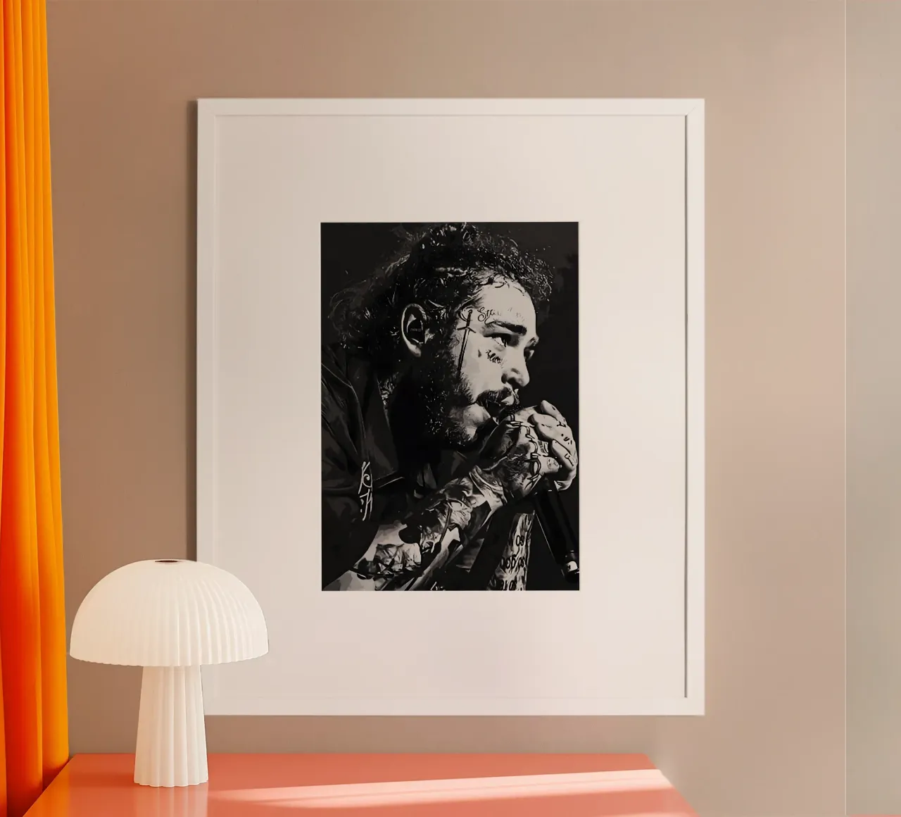 Post Malone carta hahnemühle da The Poster Hub