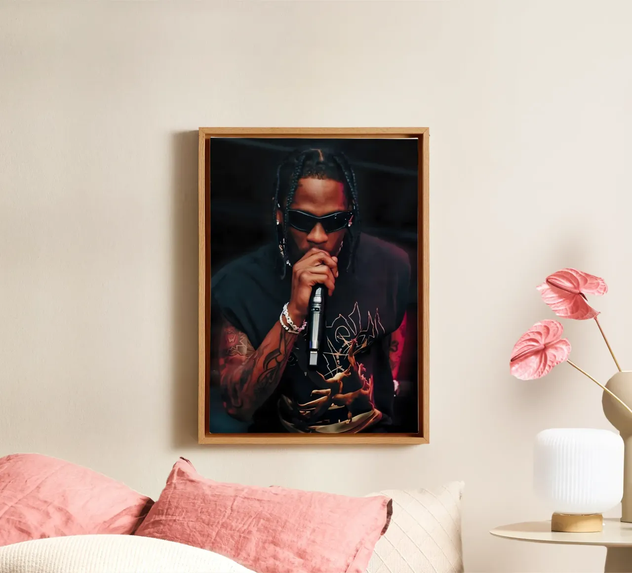 Travis Scott tela da The Poster Hub