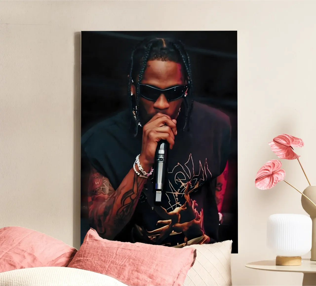 Travis Scott tela da The Poster Hub