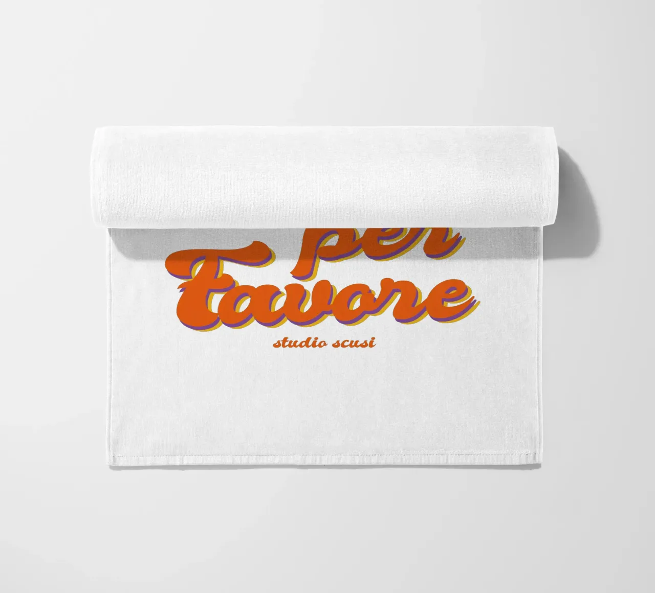 More Amore Per Favore Transparent telo mare da studio scusi