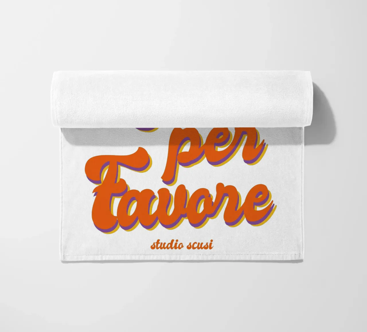 More Amore Per Favore Transparent telo mare da studio scusi