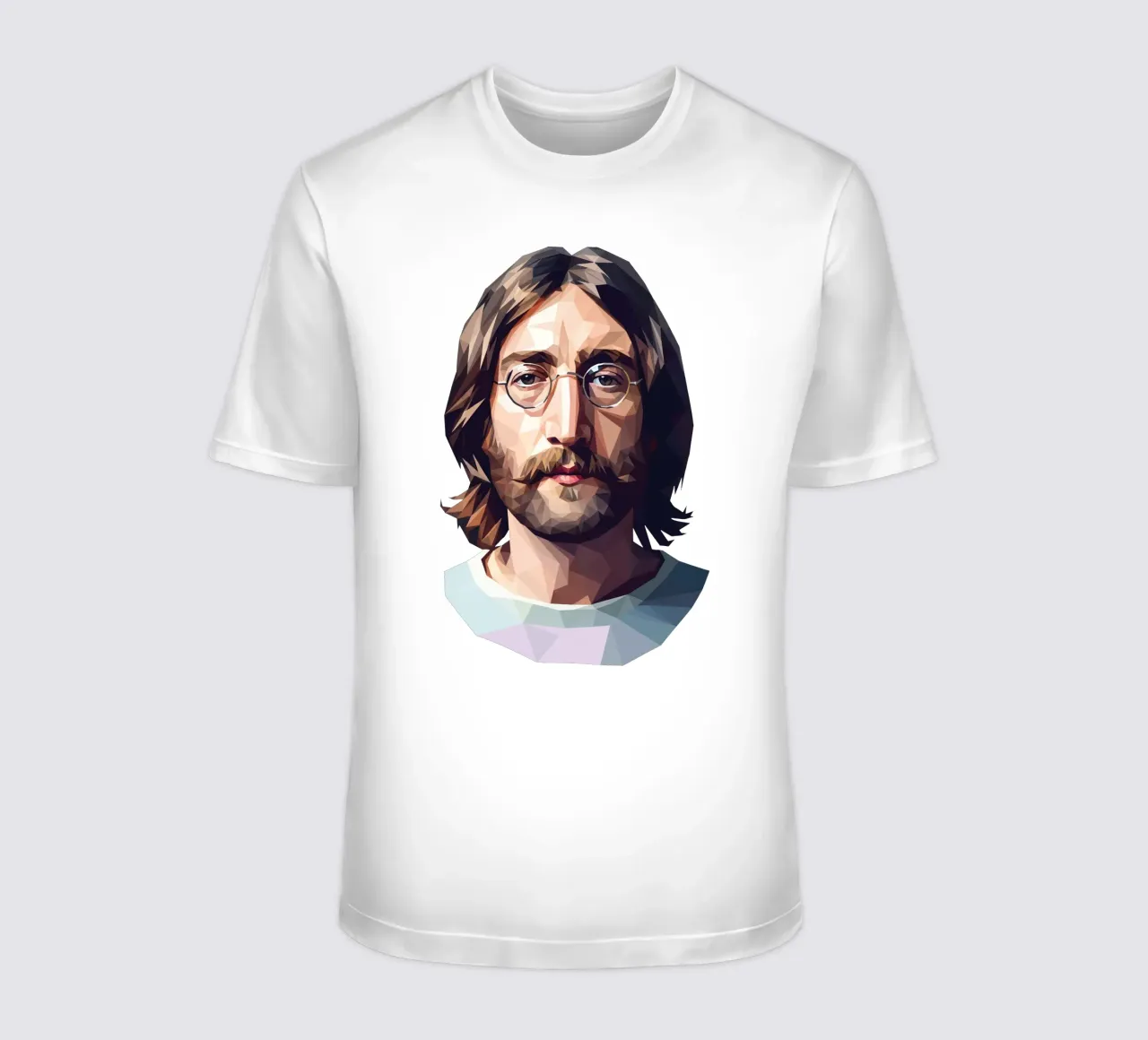 John Lennon Lowpoly t-shirt da Low Profile