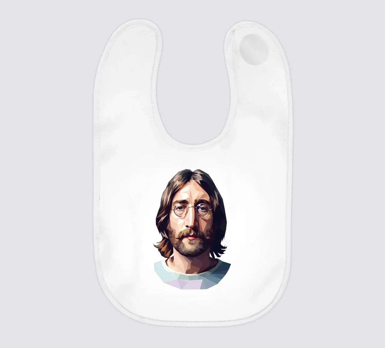 John Lennon Lowpoly bavaglino da Low Profile