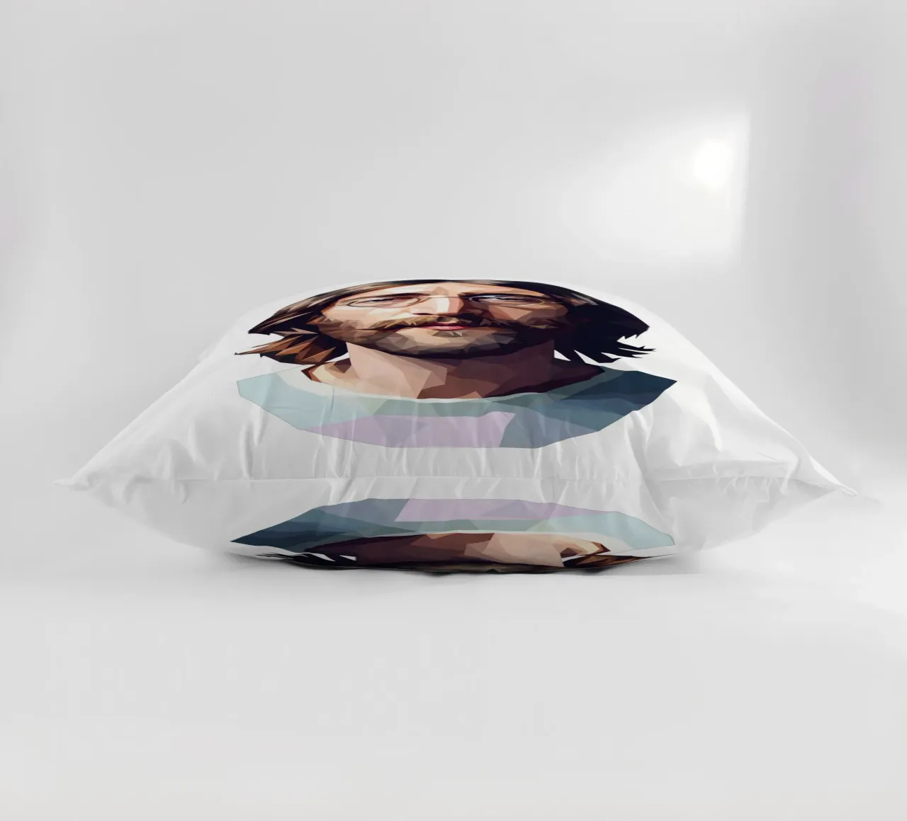 John Lennon Lowpoly cuscino da Low Profile