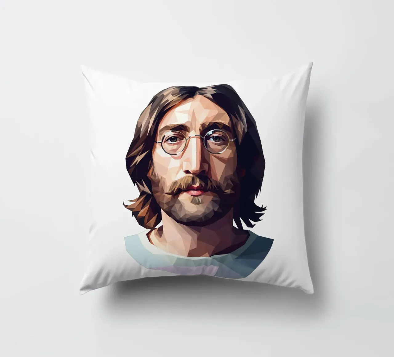 John Lennon Lowpoly cuscino da Low Profile
