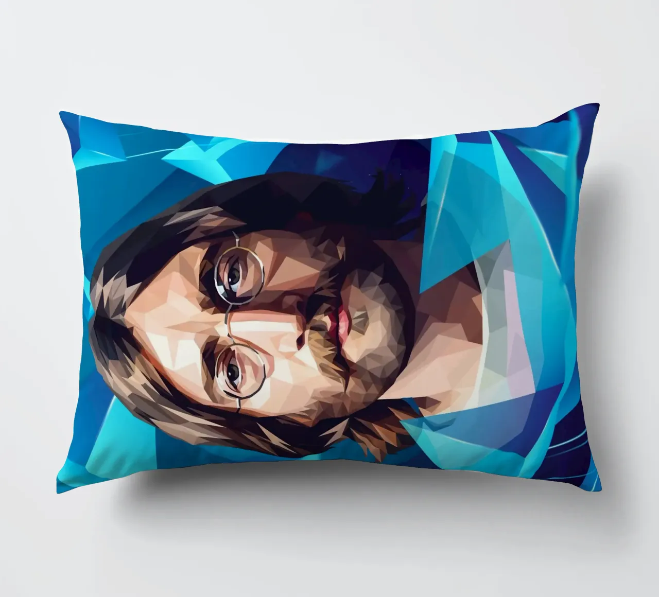 John Lennon Lowpoly cuscino da Low Profile