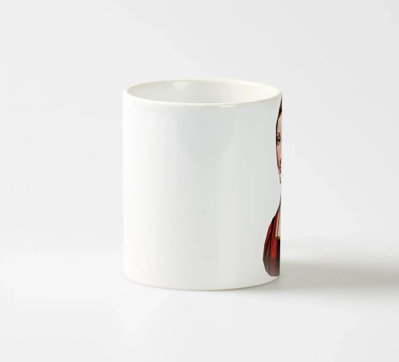 La Belle Ferronnière Lowpoly tazza in ceramica da Low Profile