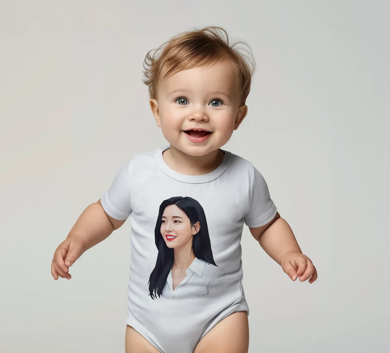Bae Suzy Lowpoly body neonato maniche corte da Low Profile