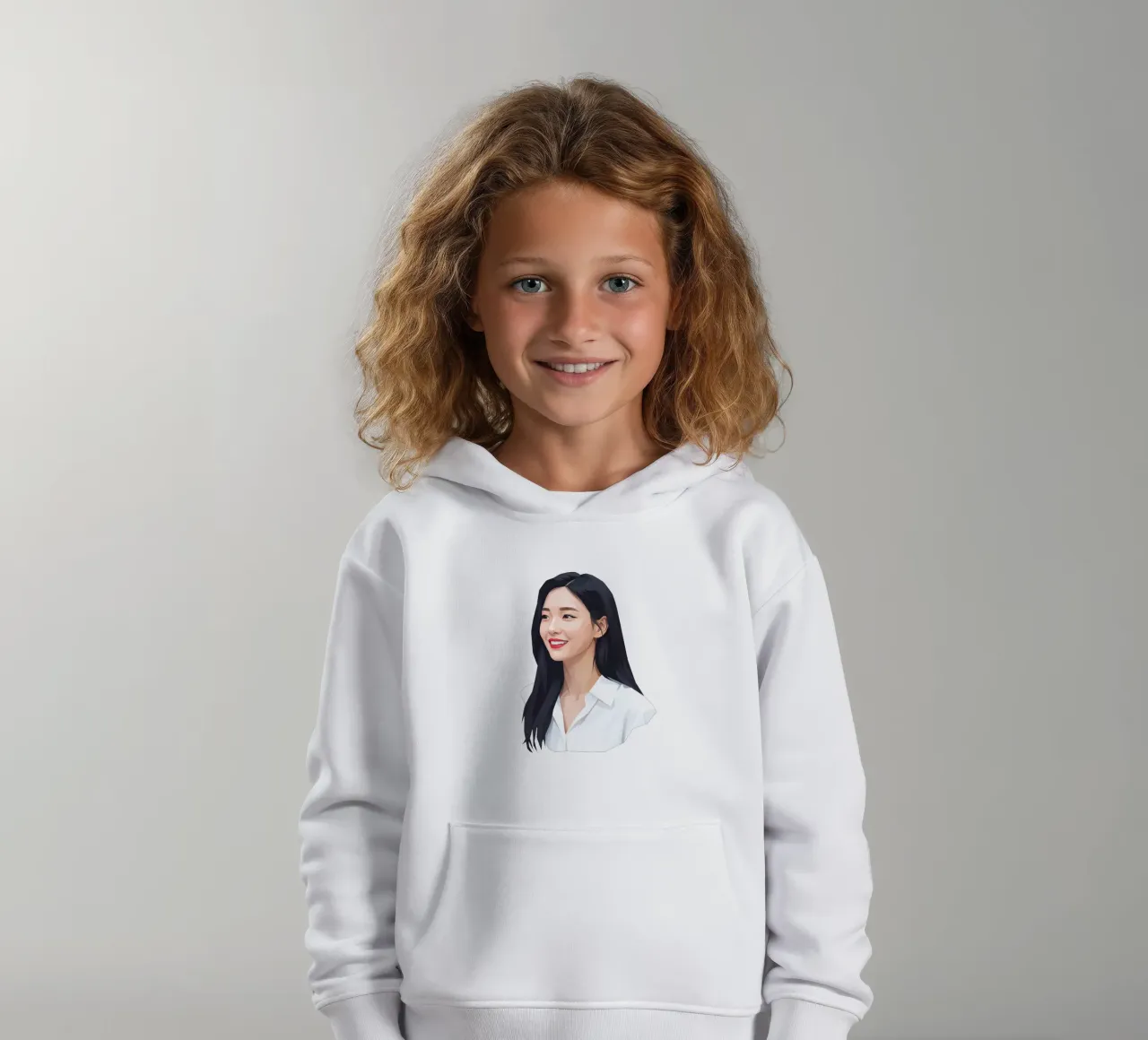 Bae Suzy Lowpoly felpa bambino con cappuccio da Low Profile