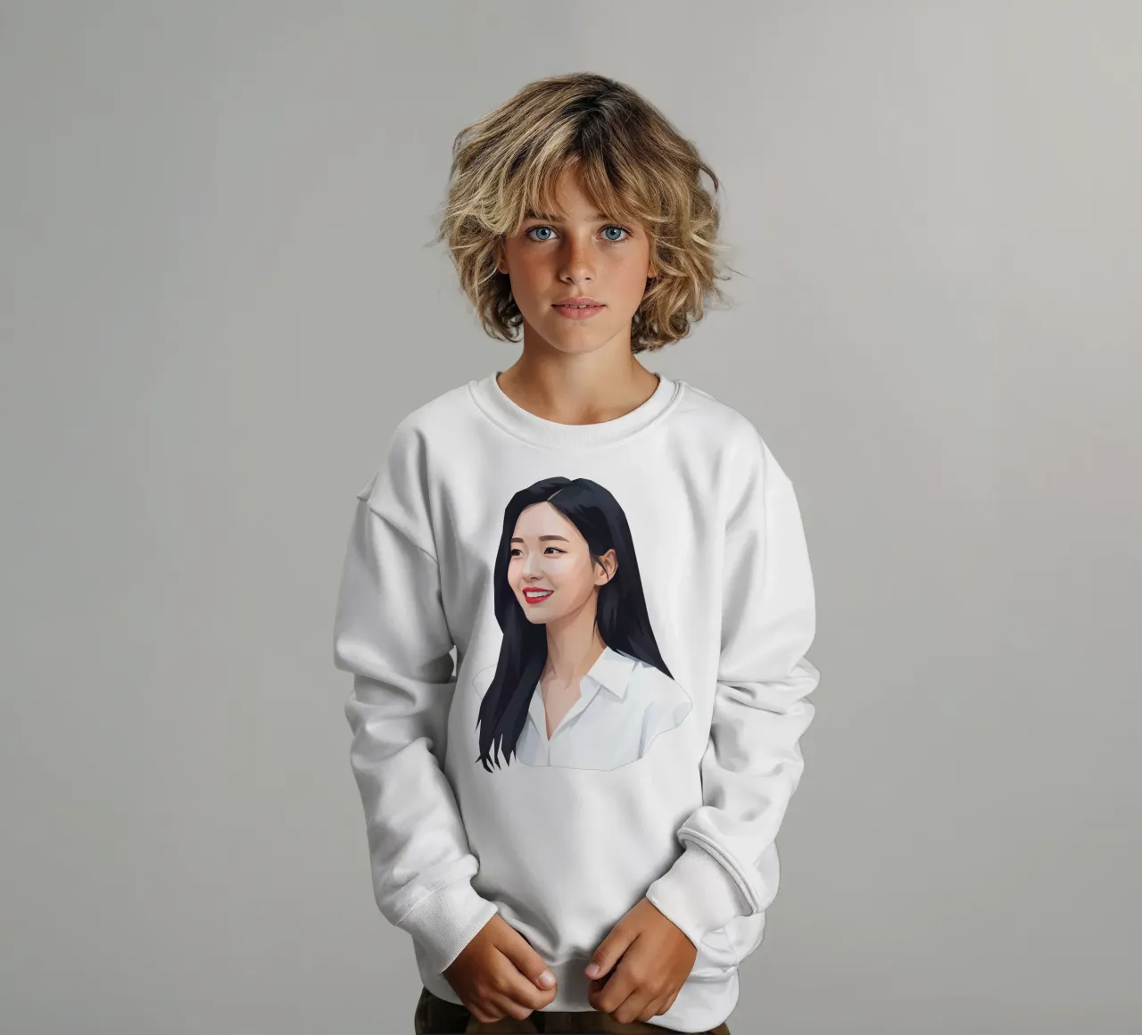 Bae Suzy Lowpoly felpa bambino da Low Profile