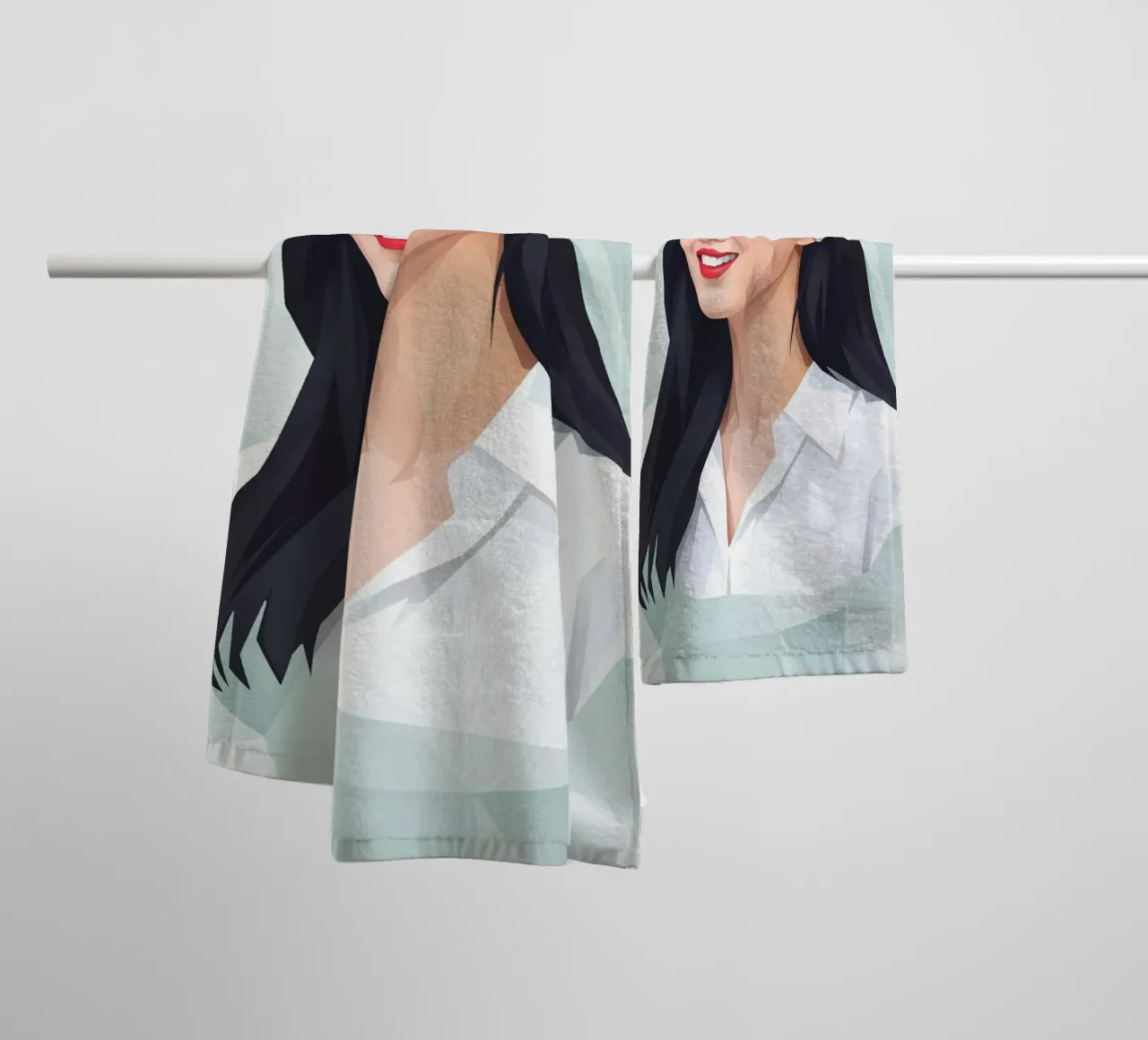 Bae Suzy Lowpoly asciugamano da bagno da Low Profile
