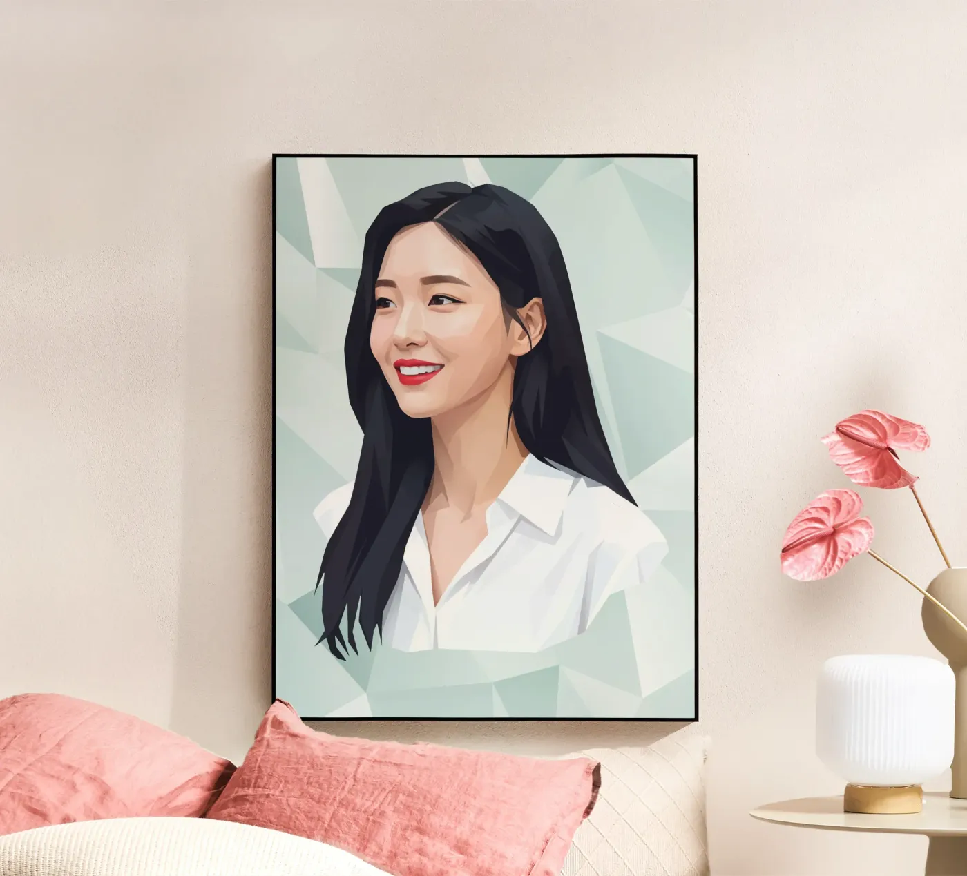 Bae Suzy Lowpoly acryl van Low Profile