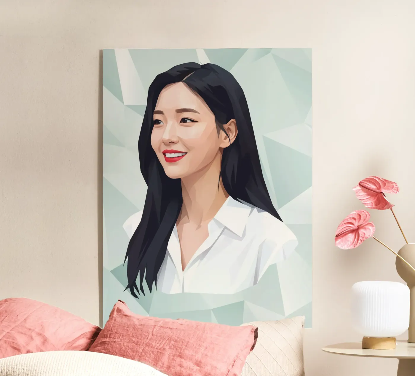 Bae Suzy Lowpoly acryl van Low Profile