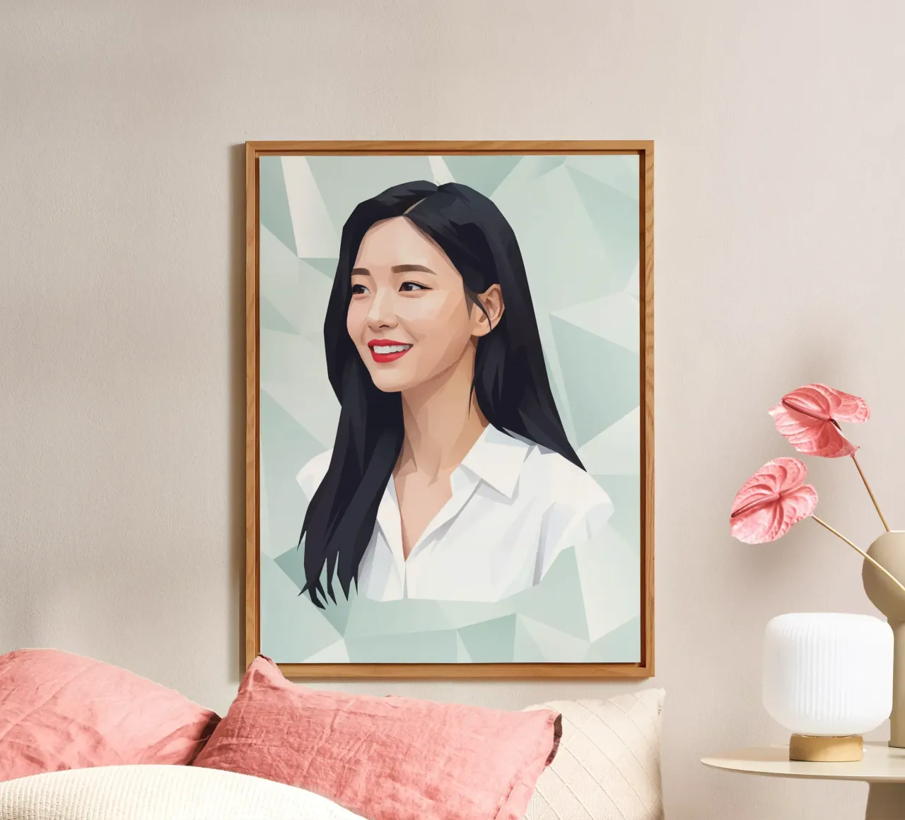 Bae Suzy Lowpoly alluminio dibond da Low Profile