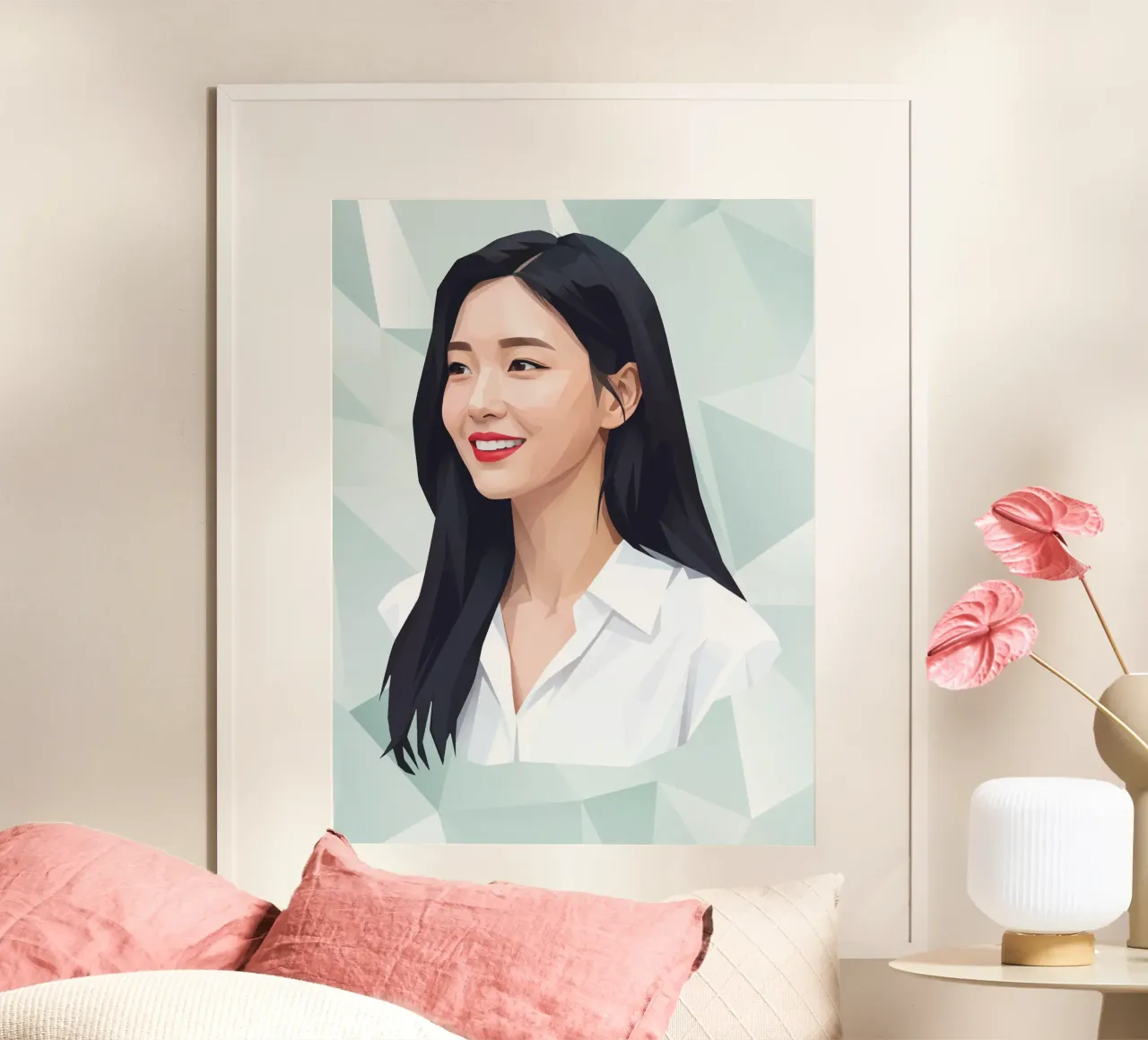 Bae Suzy Lowpoly poster da Low Profile