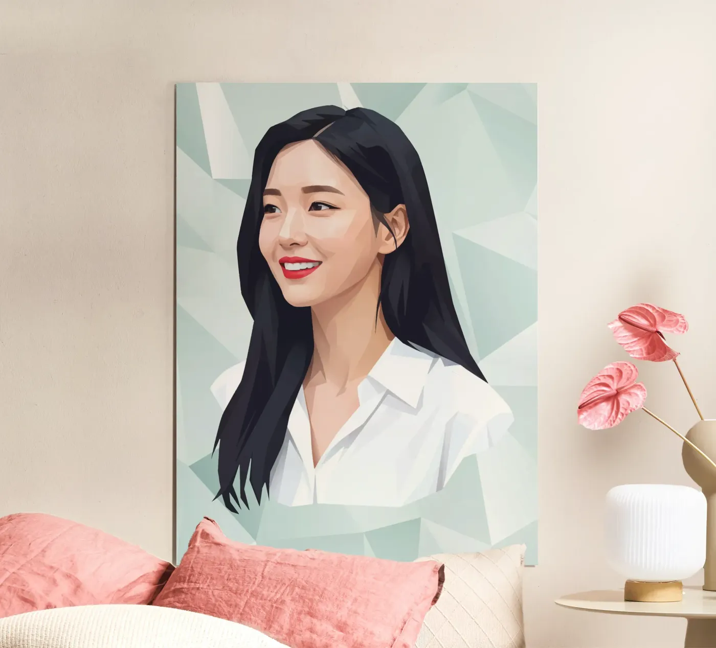 Bae Suzy Lowpoly poster da Low Profile