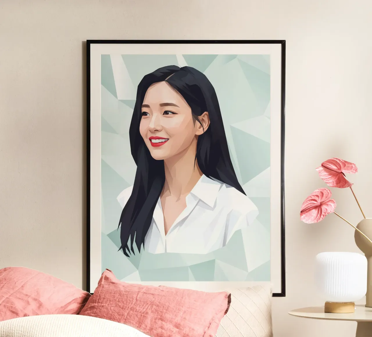 Bae Suzy Lowpoly poster da Low Profile