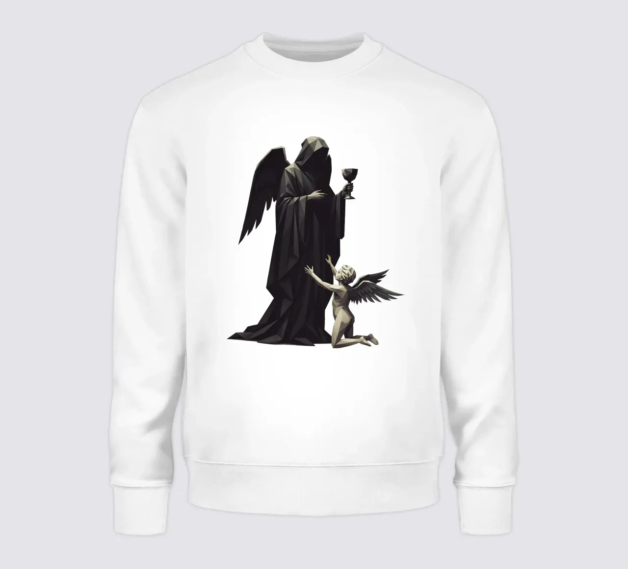 L'angelo dell'ultima tazza Lowpoly felpa da Low Profile