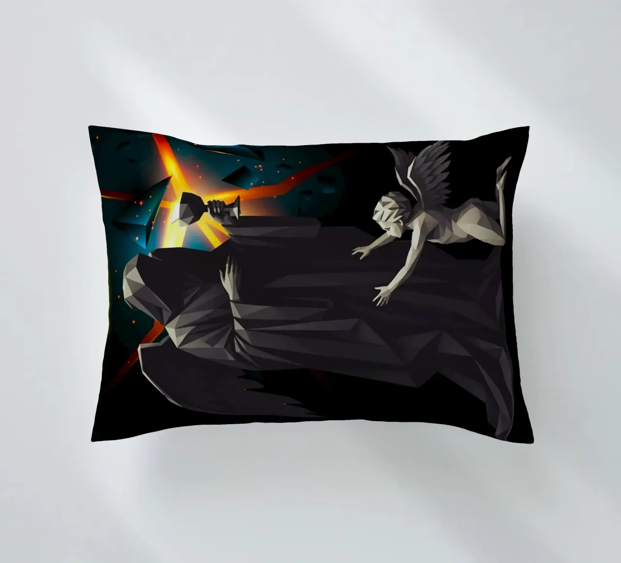 L'angelo dell'ultima tazza Lowpoly cuscino da Low Profile