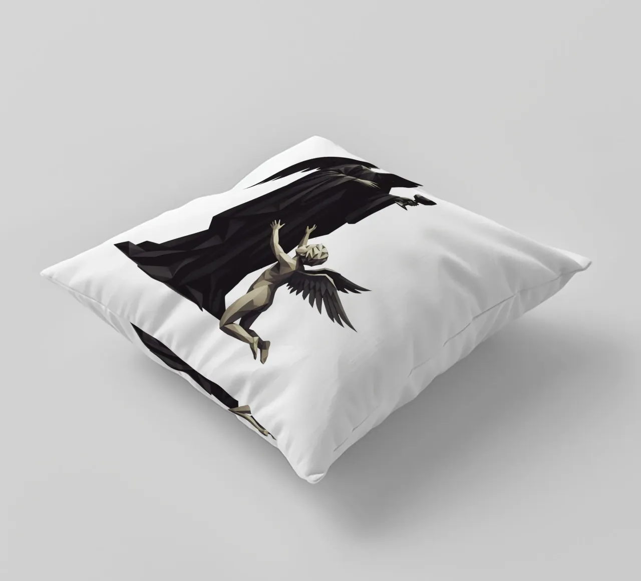 L'angelo dell'ultima tazza Lowpoly cuscino da Low Profile