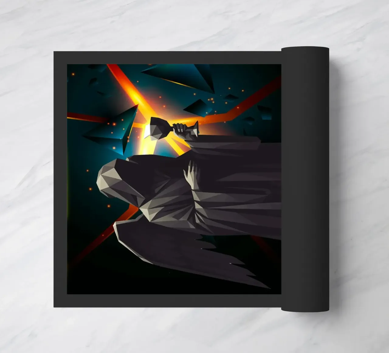 L'angelo dell'ultima tazza Lowpoly zerbino da Low Profile