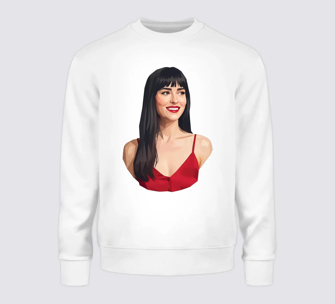 Dakota Johnson Lowpoly felpa da Low Profile