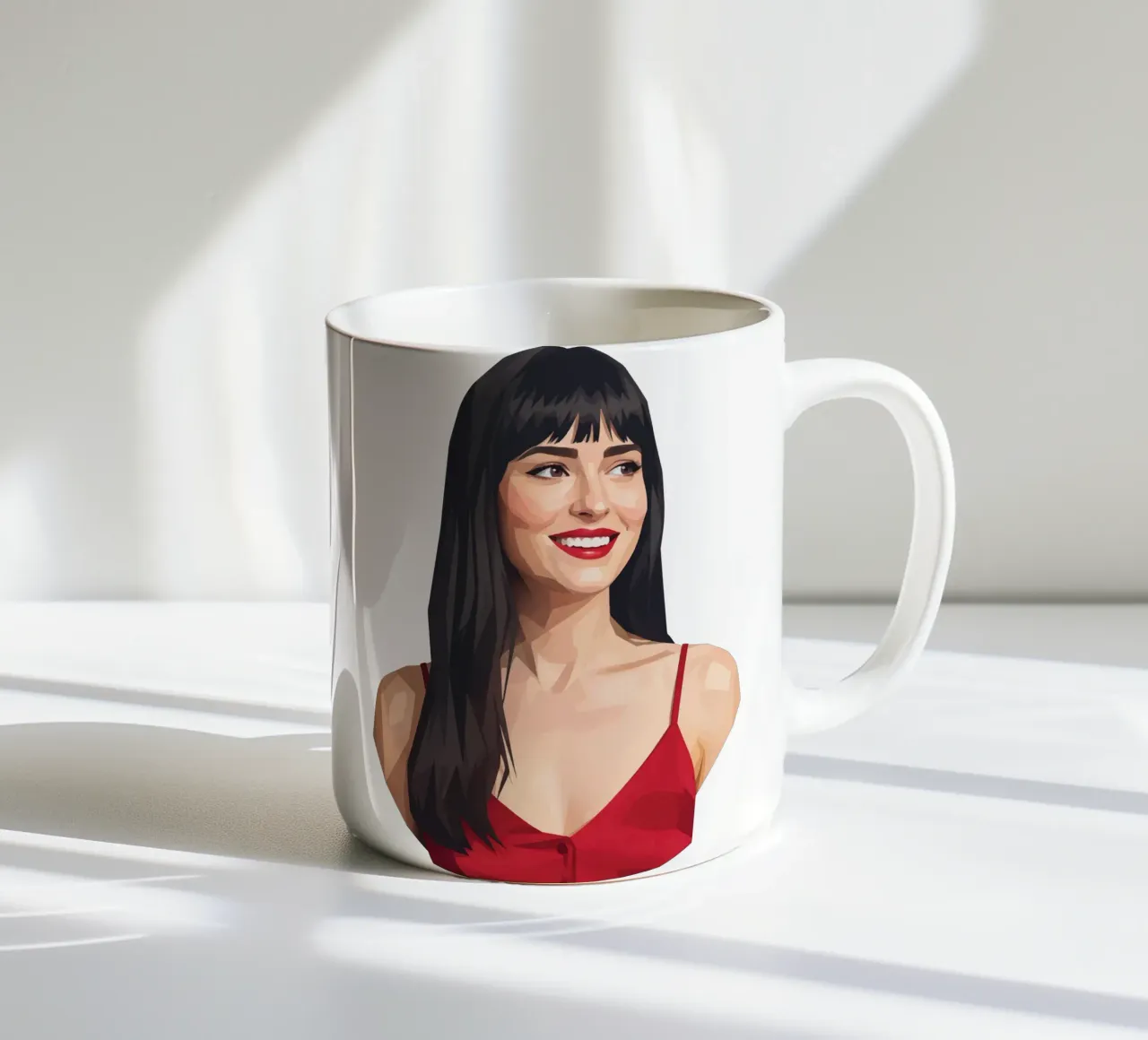 Dakota Johnson Lowpoly tazza in ceramica da Low Profile
