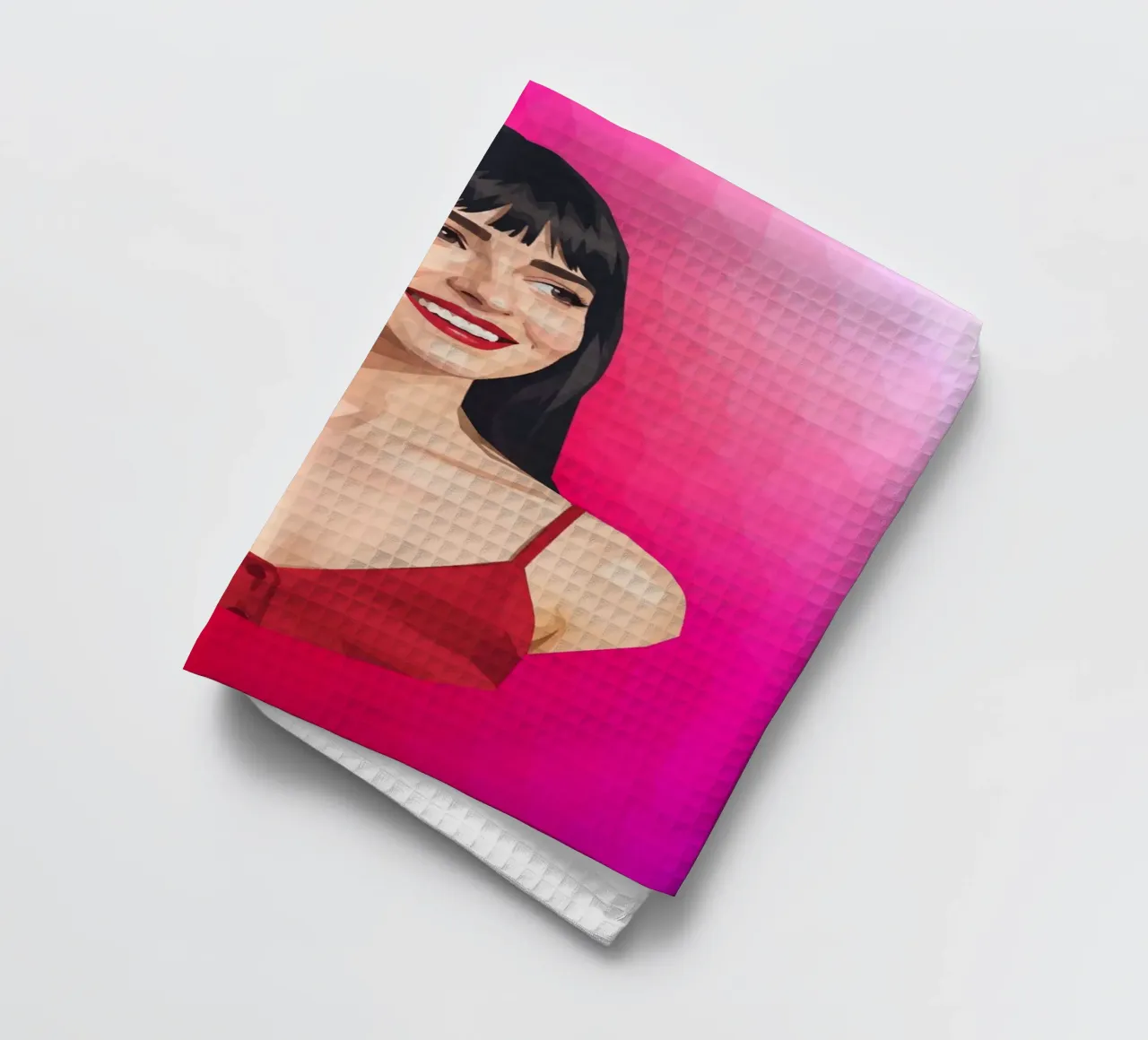 Dakota Johnson Lowpoly canovaccio da cucina da Low Profile