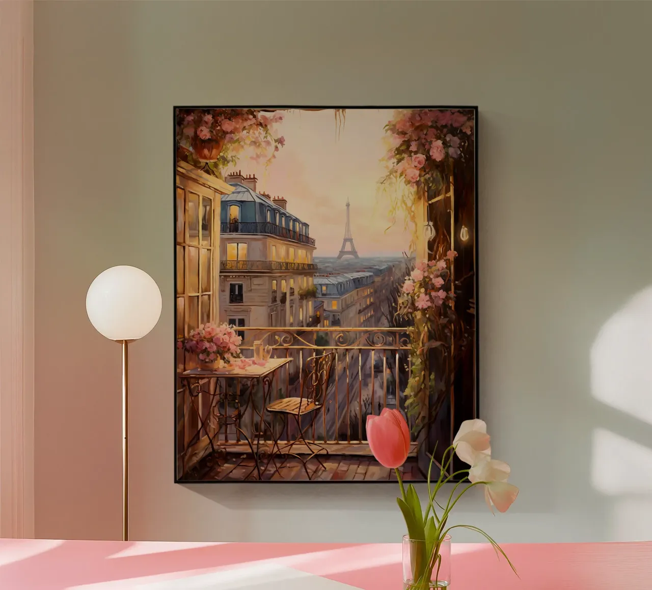 Paris Balcony plexiglass da Artsy Bessy