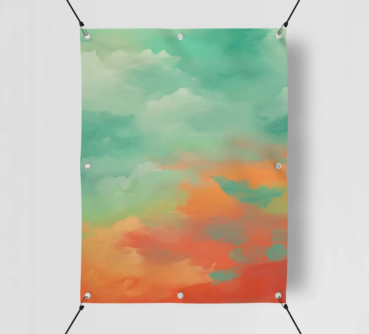 gradient cloudy telo in pvc da Fost