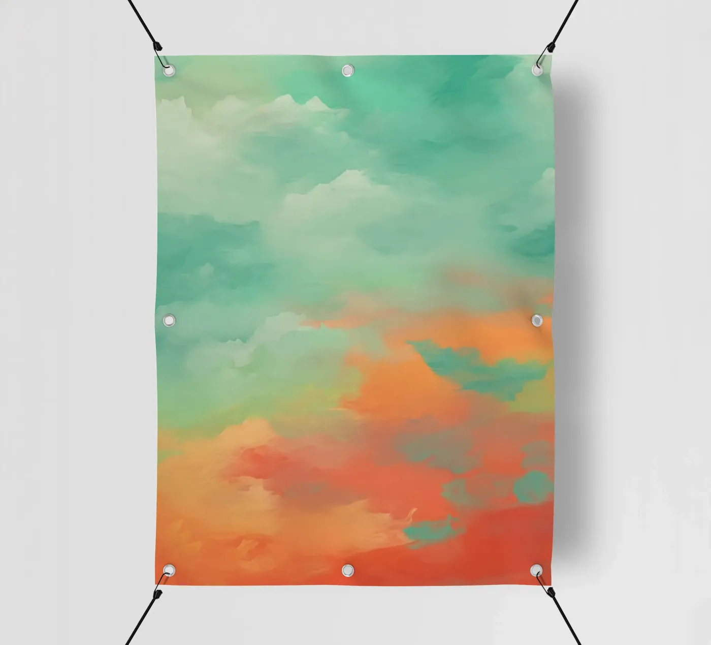 gradient cloudy PVC Plane von Fost