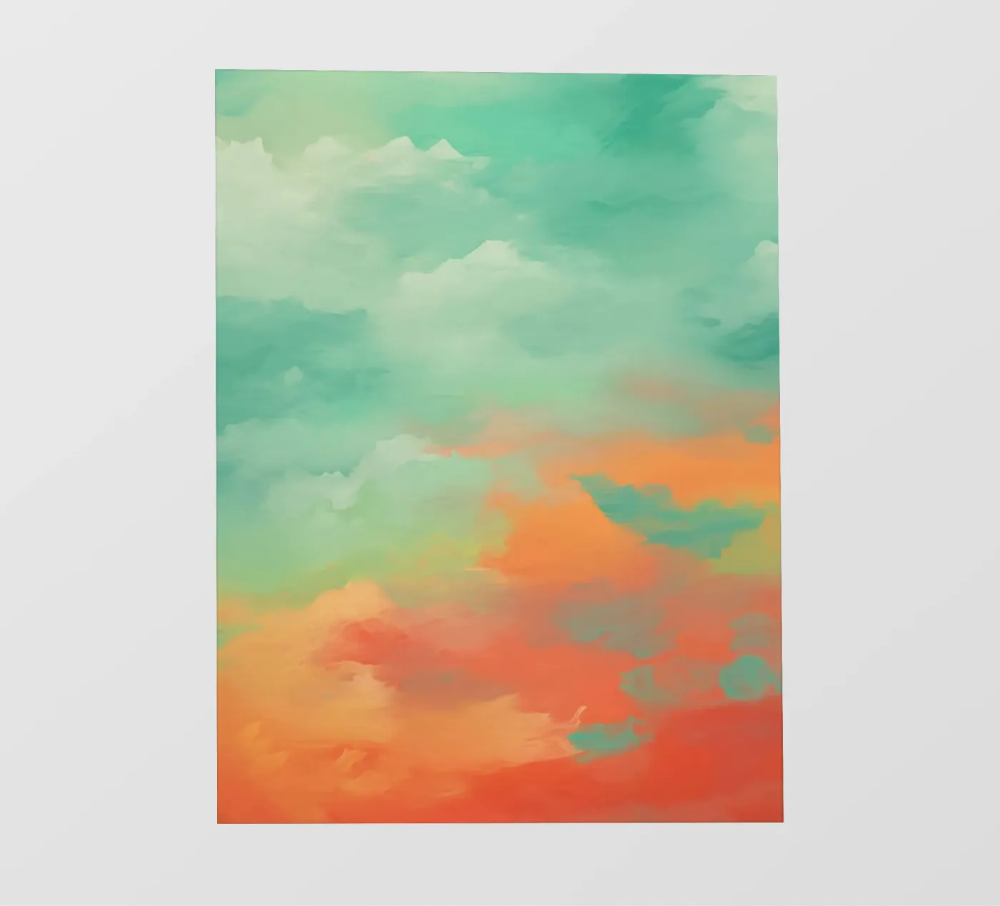 gradient cloudy PVC Plane von Fost