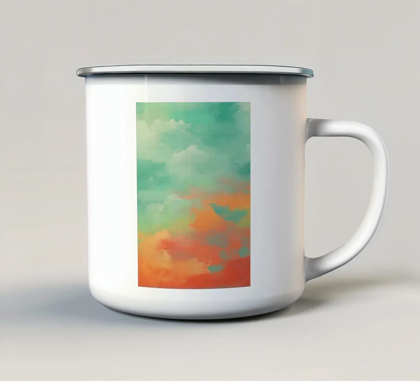 gradient cloudy tazza in smalto da Fost