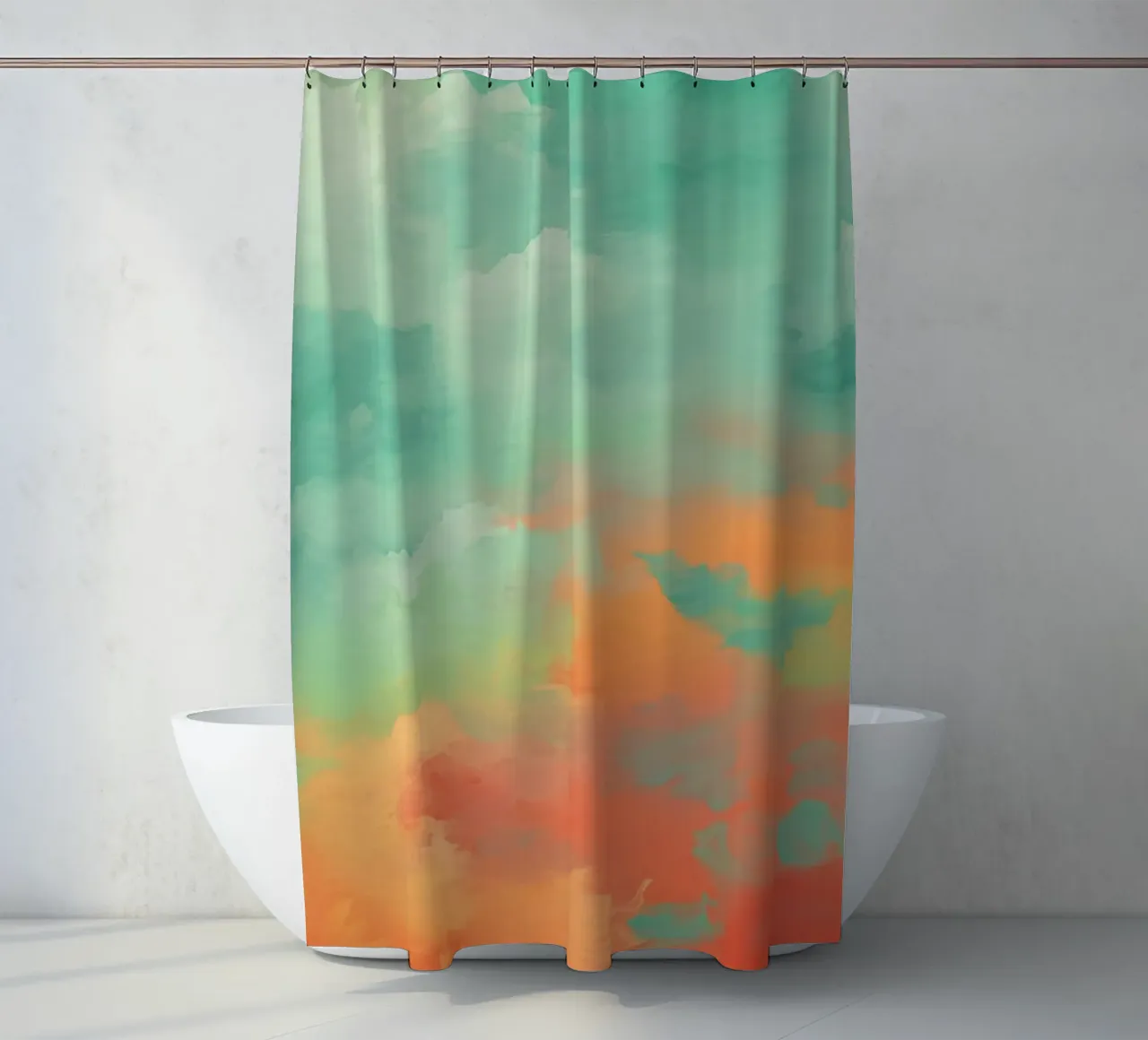 gradient cloudy tenda da doccia da Fost