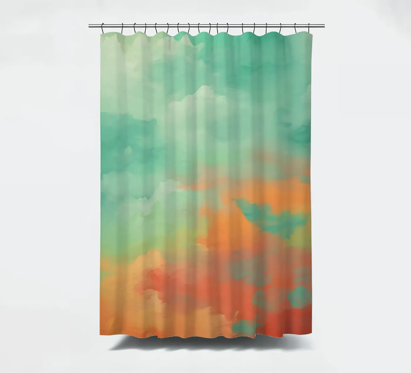 gradient cloudy Duschvorhang von Fost